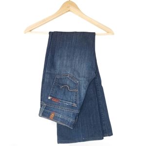 7 For All Mankind Bootcut Jeans Dark Wash Women's Size 25
